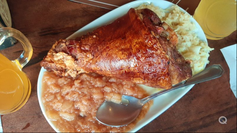 Eisbein  - joelho de porco - Bierwit Restaurante e Choperia - Culin