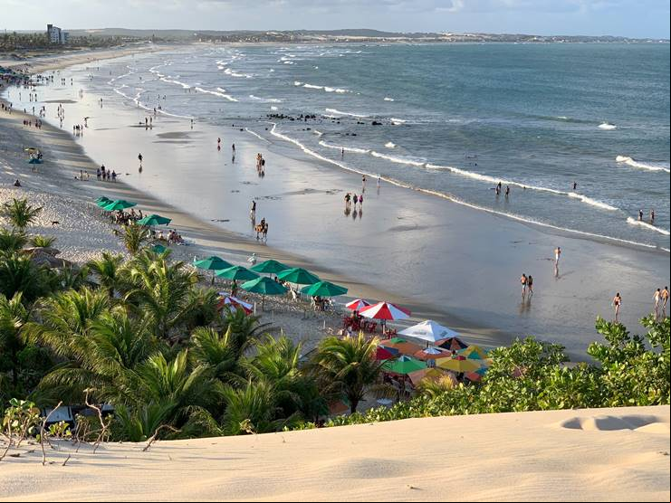 Praia de Genipabu - Extremoz - Estado do Rio Grande do Norte - Regi