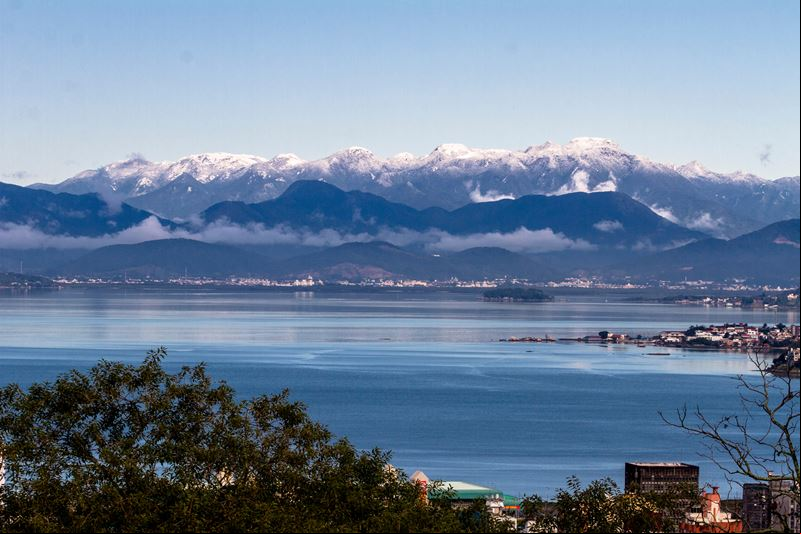 Neve no Morro do Cambirela - Grande Florian