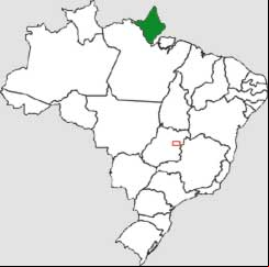 Mapa do Amapá