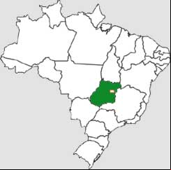 Mapa de Goiás