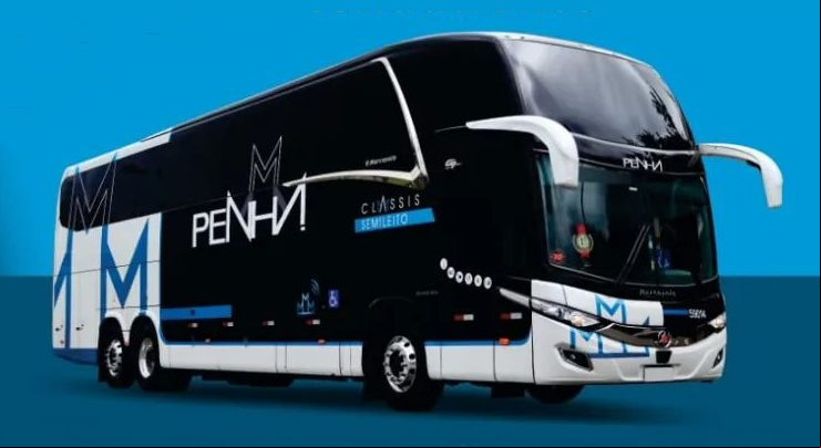 Ônibus de viagens intermunicipais da Empresa de Ônibus Nossa Senhora da Penha S/A - Empresas de Ônibus do Brasil